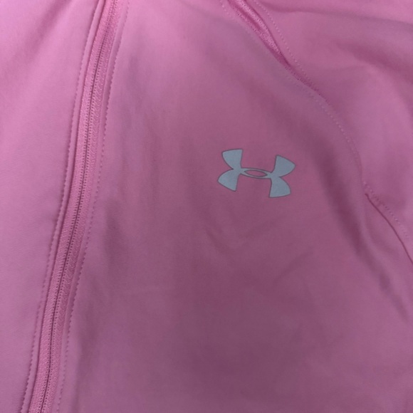 Women’s Under Armour Pink Half-Zip Pullover - Picture 2 of 4